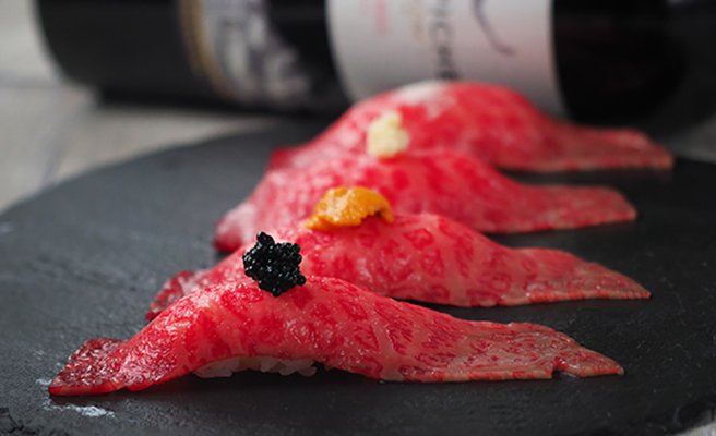 頂級仙台牛肉壽司