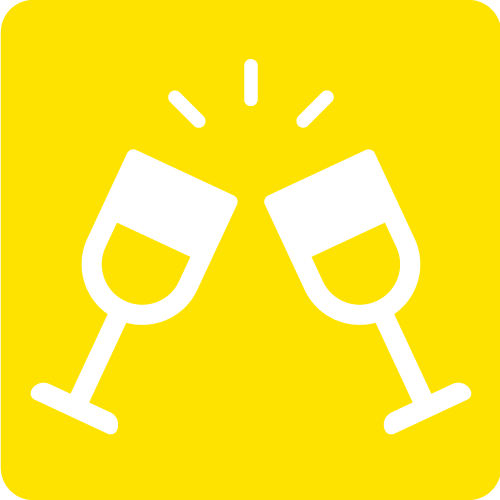 可舉辦派對／宴會